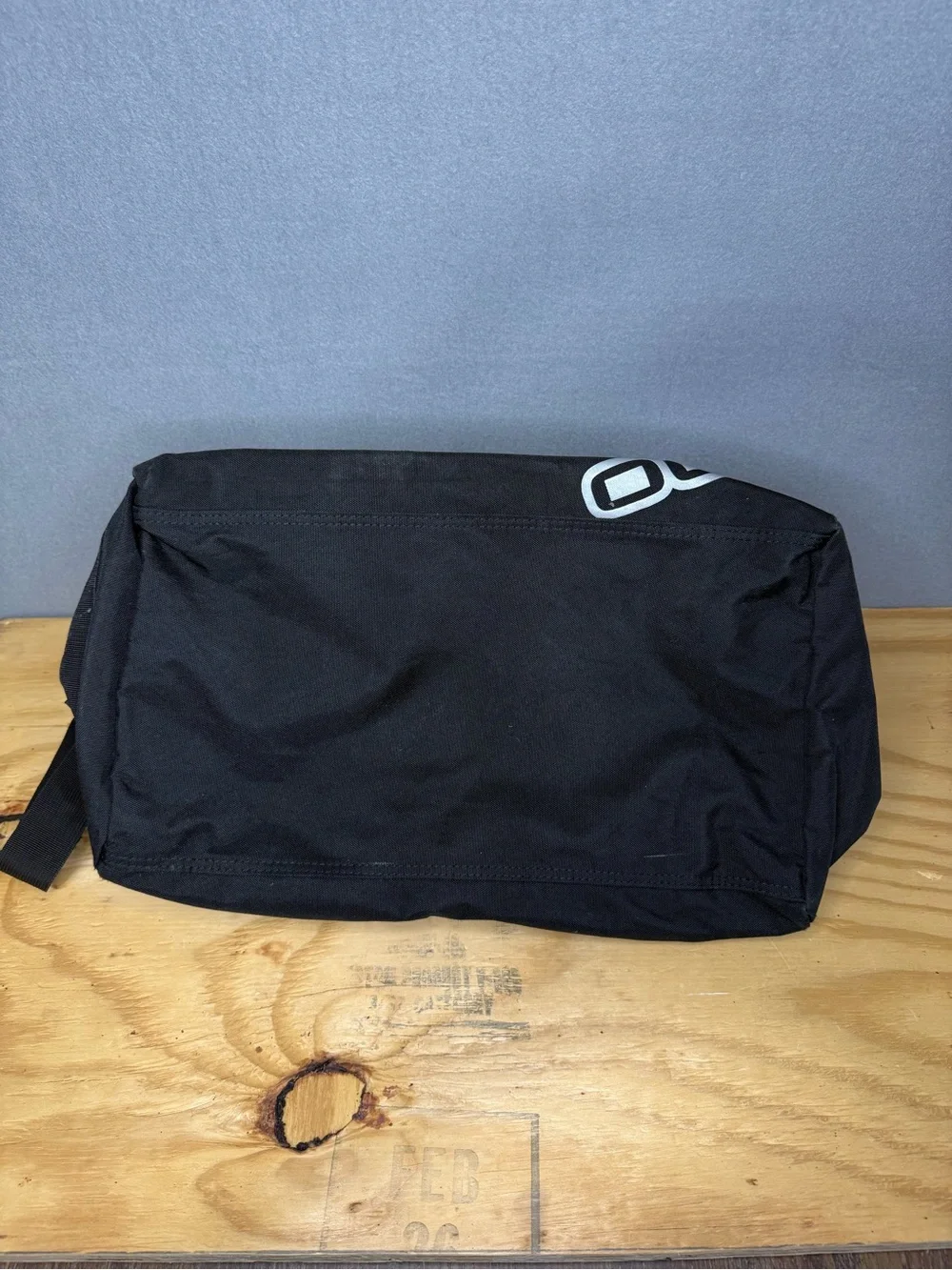 OGIO Half Dome Small Black Nylon Duffel Gym Bag Zip 5L Shoulder Strap